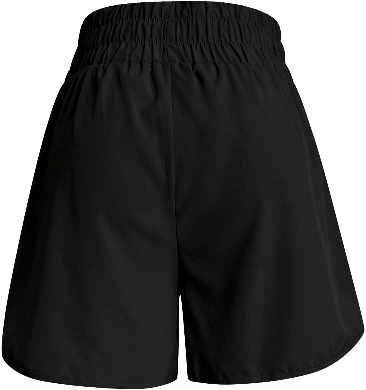 2 in 1 High Waisted Running Shorts for Women 3" Split Breathable for Athletic Tennis Gym Workout with Pockets