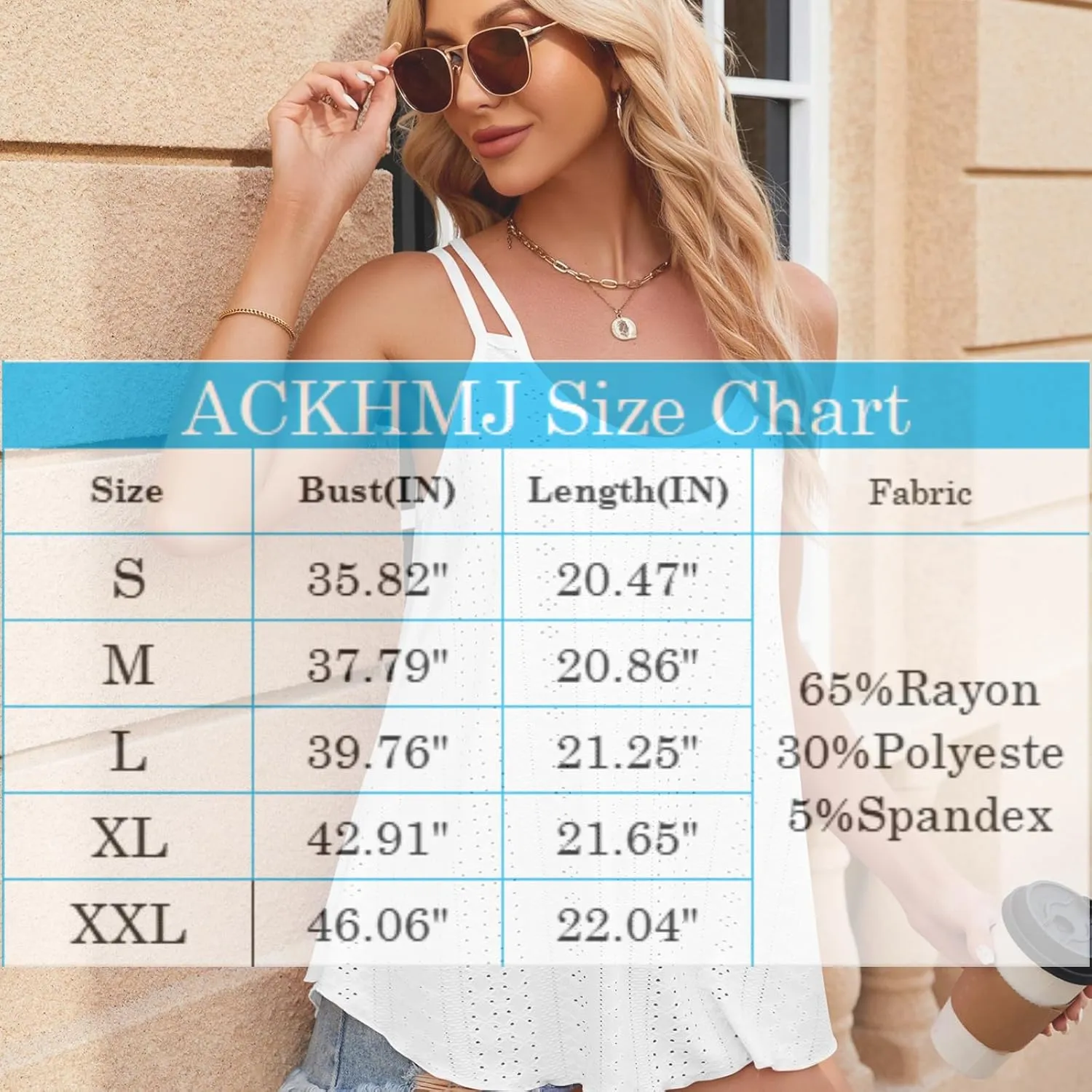 2025 Womens Tank Tops Eyelet Embroidery Sleeveless Camisole Summer Clothes Scoop Neck Flowy Shirts