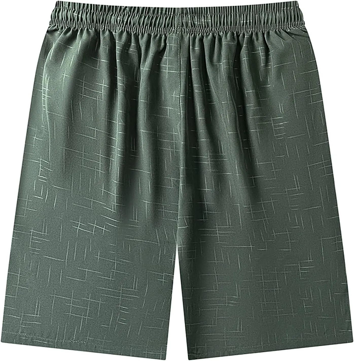 Active Sport Shorts for Men Baggy Bodybuilding Quick Dry Running Shorts Breathable Athletic Short with Zipper Pockets