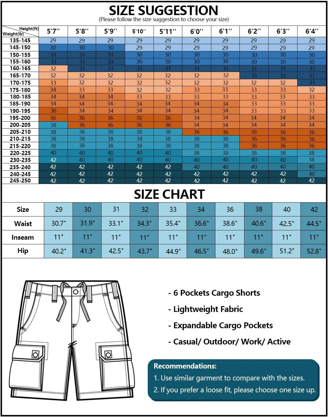 AKARMY Men's Cotton Casual Multi Pocket Outdoor Camouflage Shorts Twill Camo Cargo Shorts(No Belt)