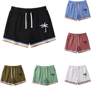Athletic Shorts for Men 5 Inch Lightweight Quick Dry Workout Running Shorts Drawstring Elastic Waist Gym Shorts 2025