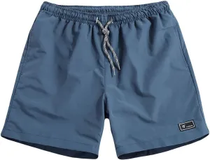 Athletic Shorts for Men Loose 3/4 Shorts Drawstring Elastic Waist Baggy Wide Leg Casual Beach Yoga Trousers Mens