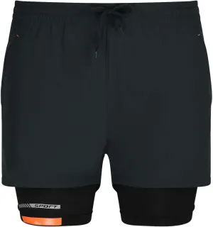 Athletic Shorts for Men with Pocket Quick Dry Drawstring Elastic Waist 2 in 1 Running Shorts Workout Basketball Short
