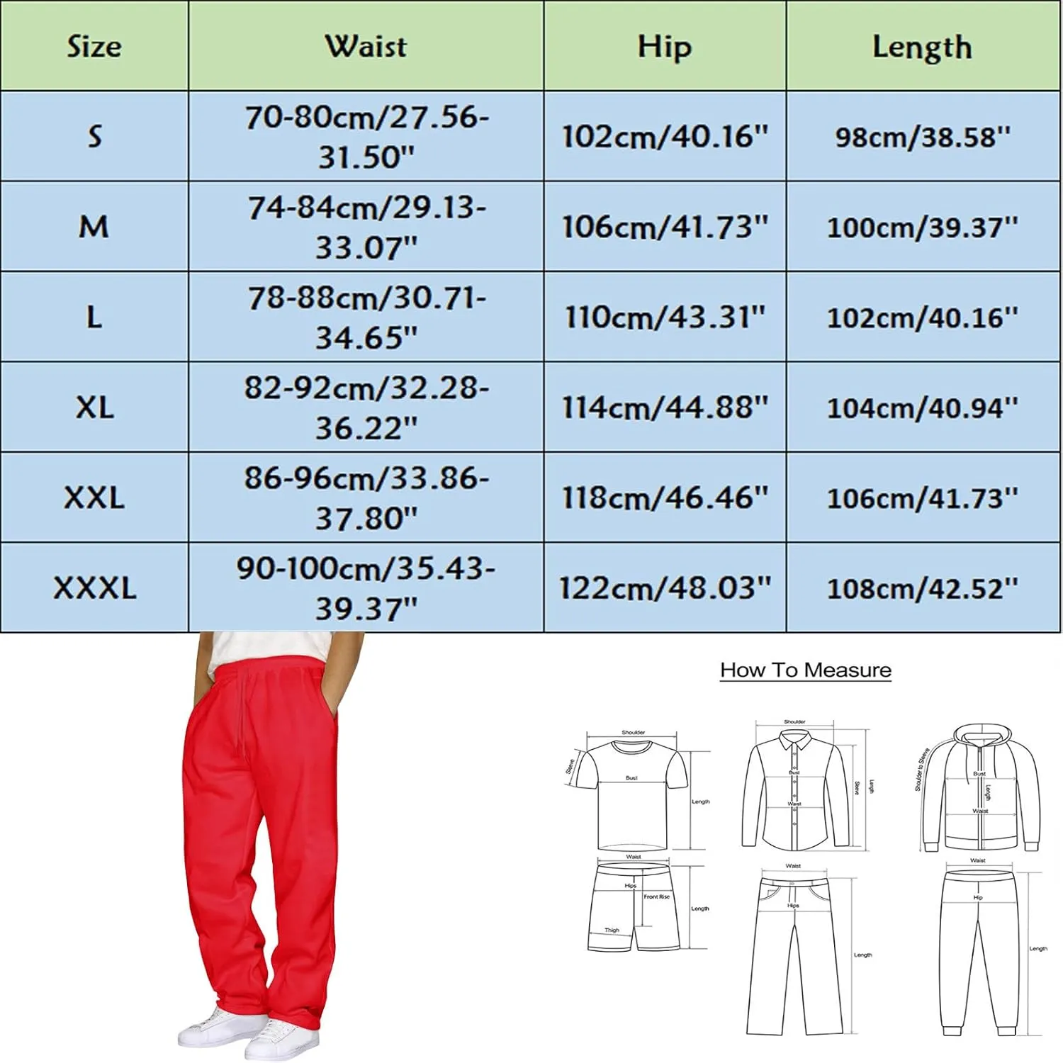 Baggy Cargo Pants Men Casual Elastic Drawstring Work Hiking Pants Straight Stretch Outdoor Jogger with Pockets