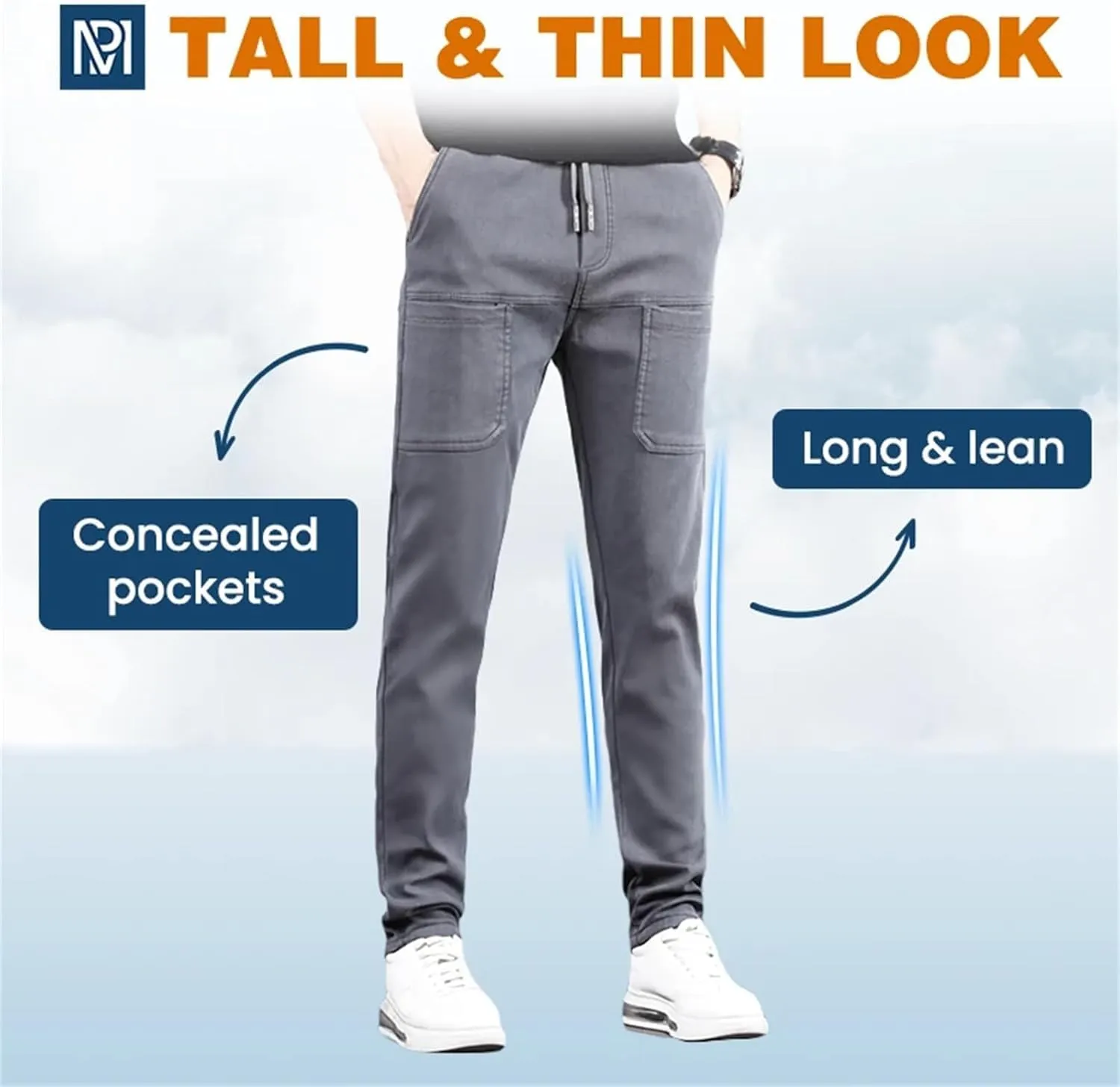 Cargo Pants, Cargo Pants, Multipants - High Stretch Multi-Pocket Durable Cargo Pants