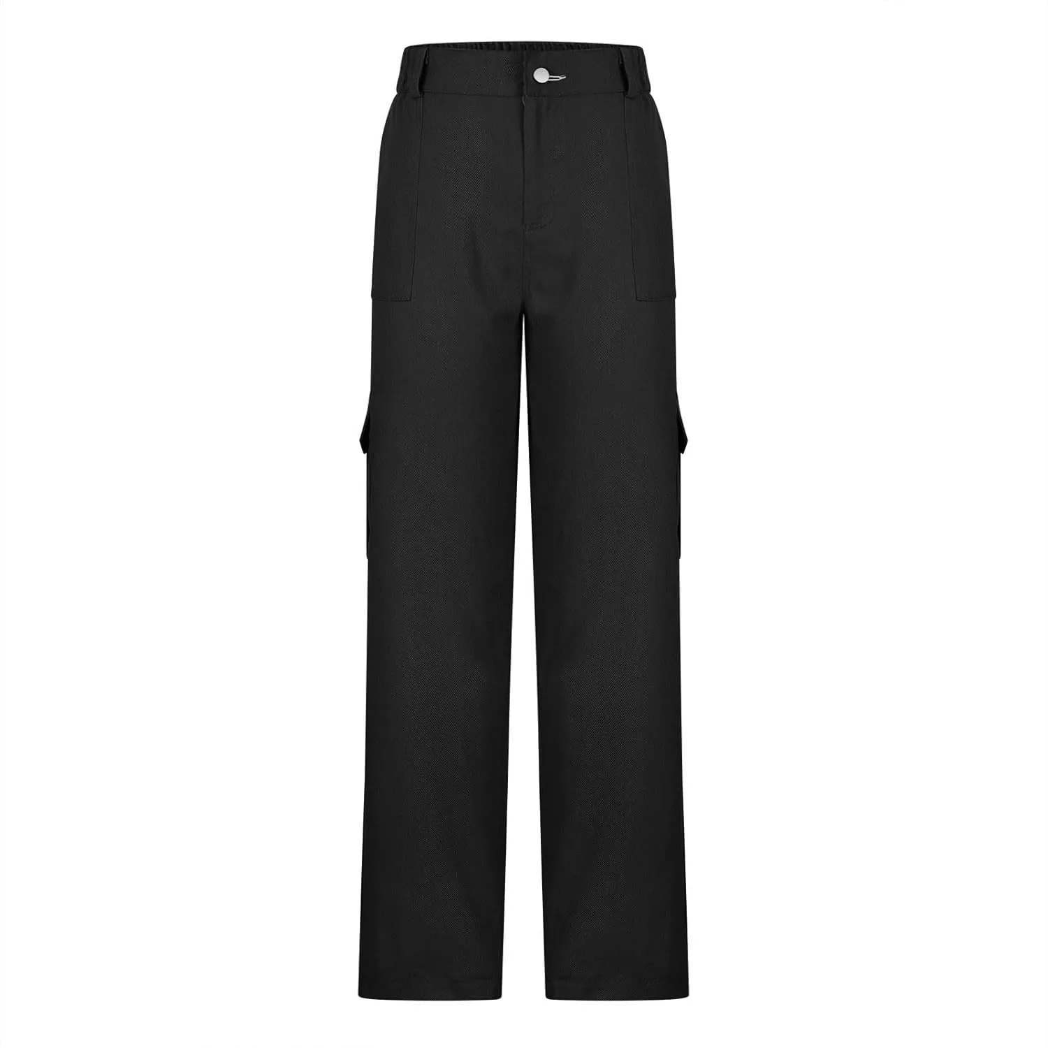 Cargo Pants for Women High Waisted Pants Baggy Stretchy Wide Leg Y2K Streetwear Multiple Pockets Fashion Cargo Jeans