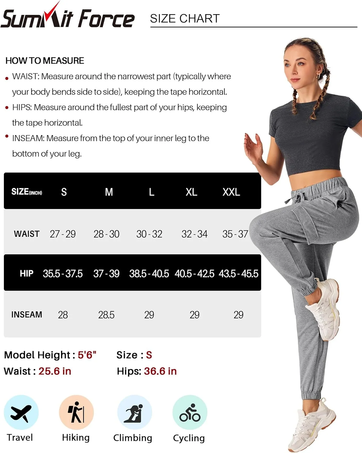 Cargo Pants Women, Sweatpants Women, Joggers for Women, Womens Cargo Pants Cotton Athletic Yoga