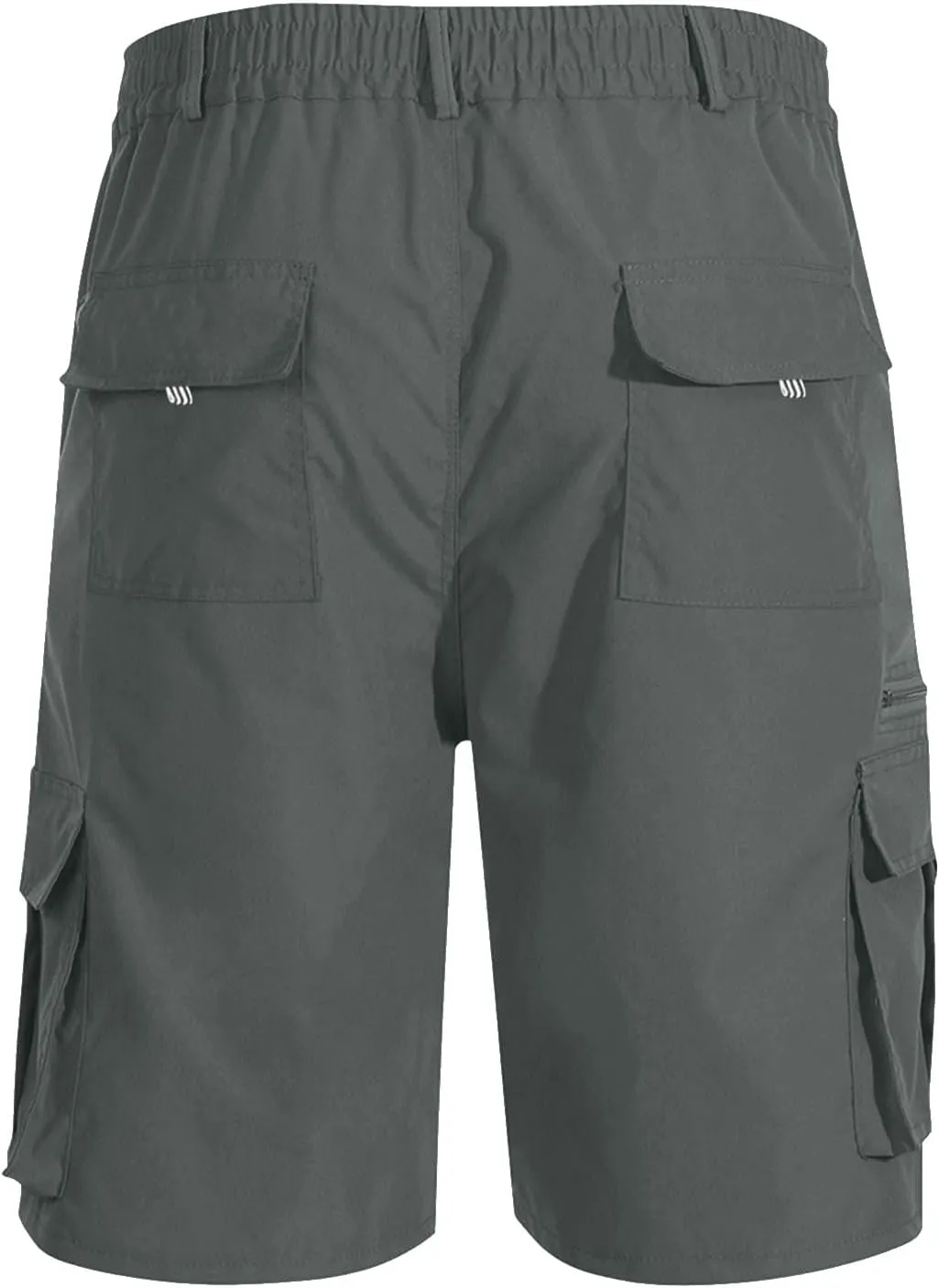 Cargo Shorts for Men Relaxed Lightweight Workout Shorts 2025 Summer Elastic Waist Zipper Golf Tactical SweatShorts