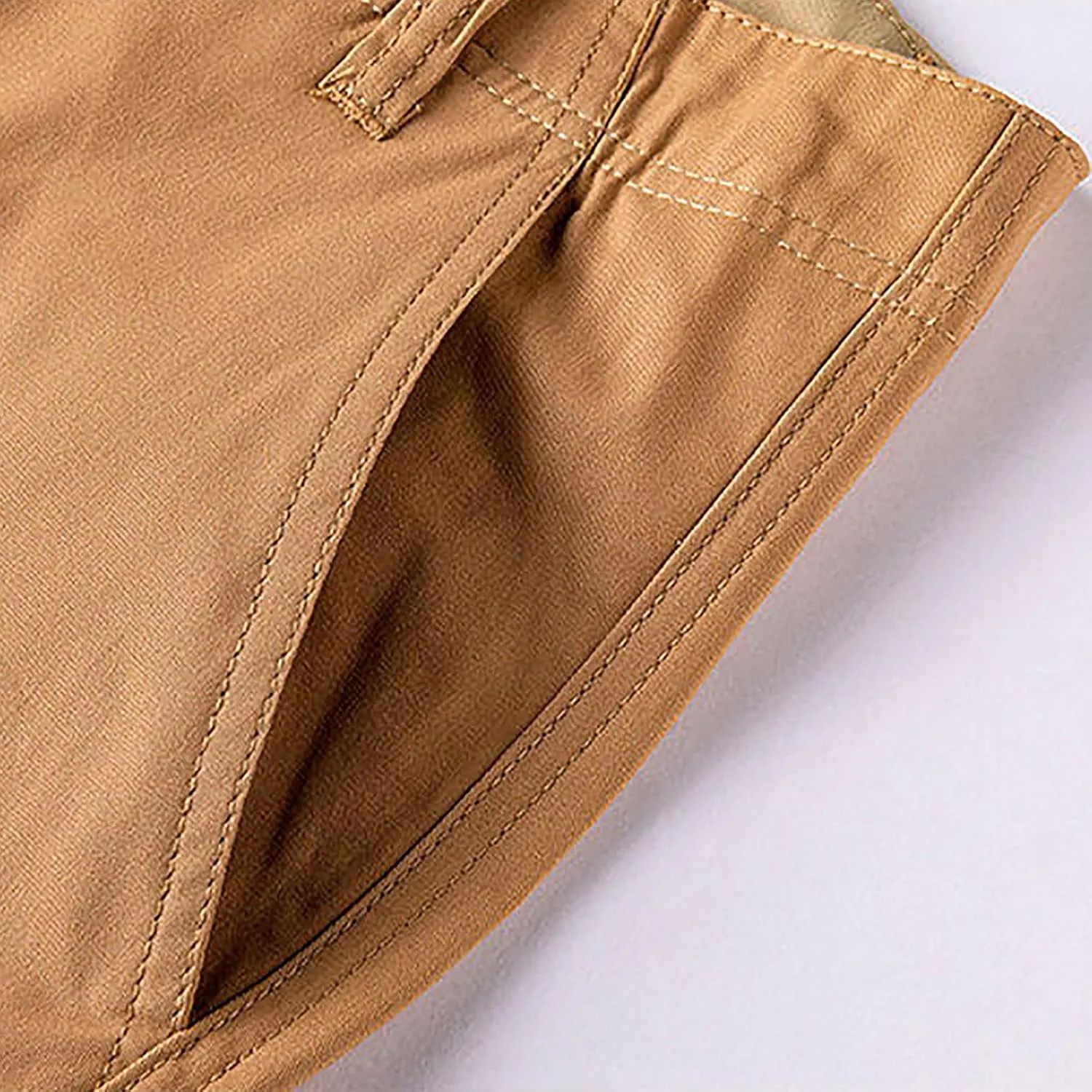 Cargo Shorts for Men's 2025 Fashion Plus Size Multiple Pockets Loose Comfy Workwear Short Pants Crop Sweatpant
