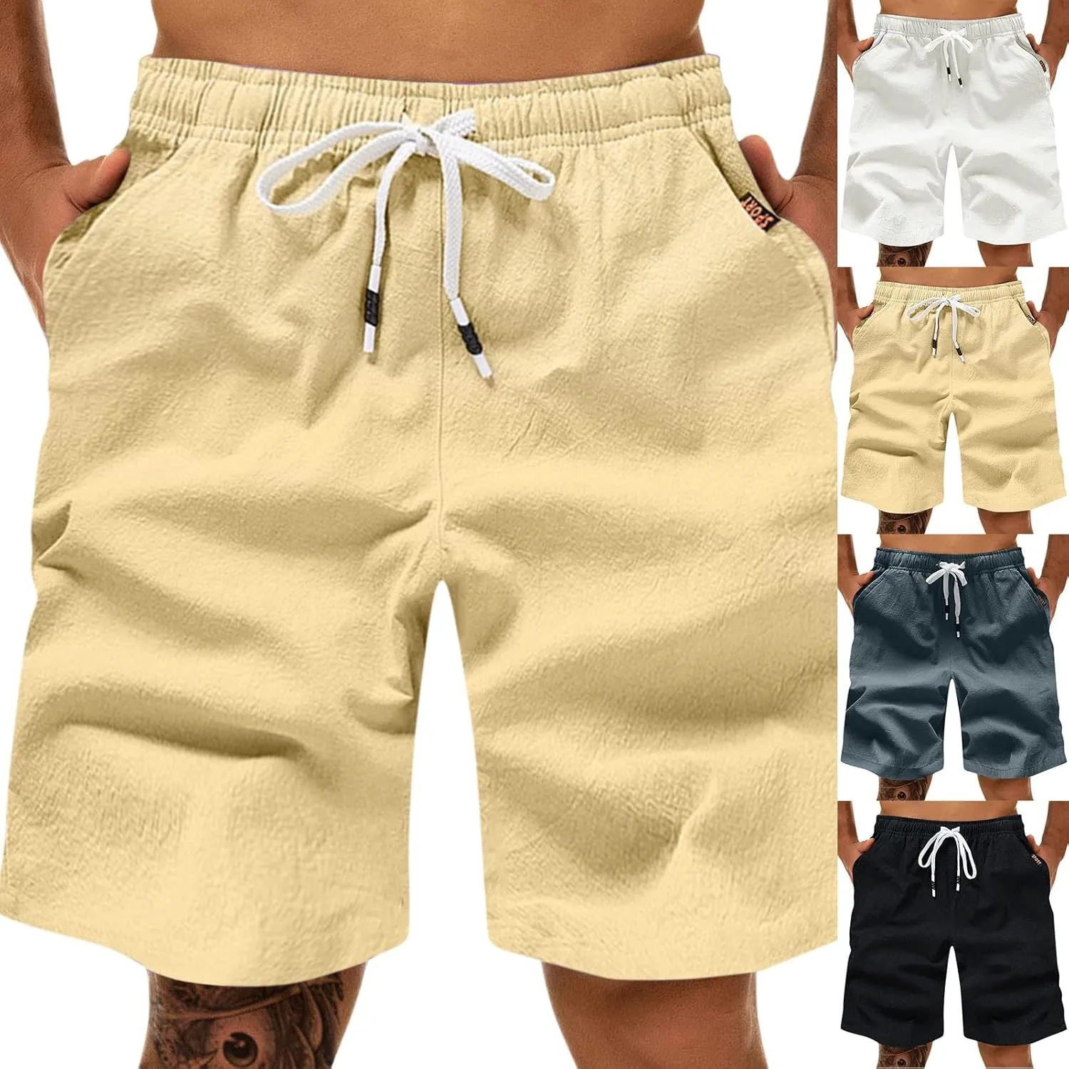 Cathalem Shorts for Men,Athletic Hiking Pants Quick Dry Workout Pants Lightweight Sport Gym Running Shorts Basketball