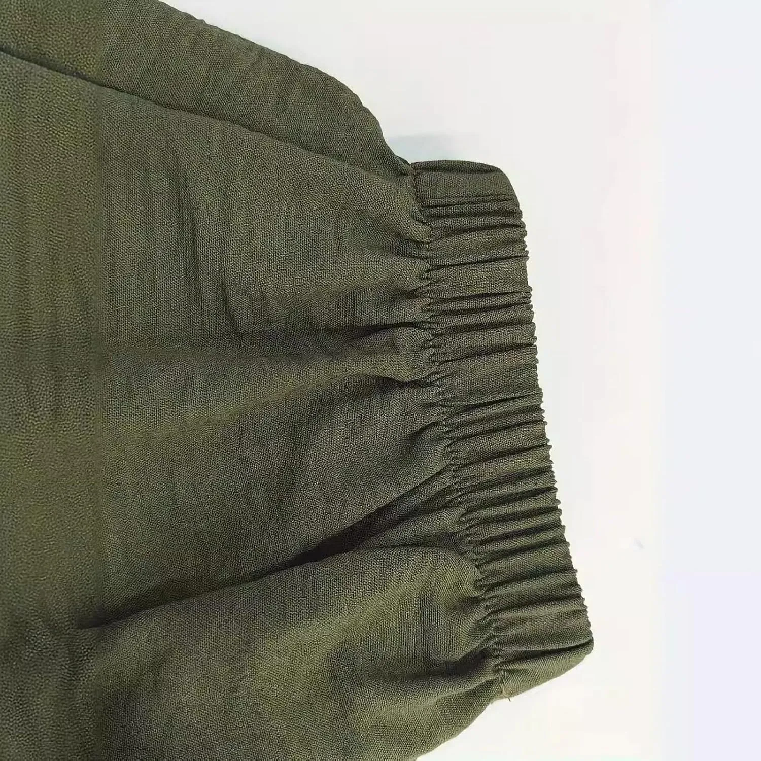 Cotton Linen Pant for Men Casual Elastic Waist Lightweight Loose Harem Trousers Solid Color Loose Beach Hippie Pants