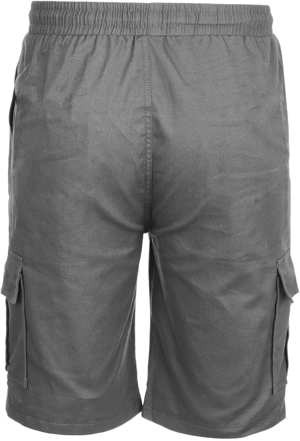 CRNTCEM Mens Casual Cargo Shorts Cotton Twill Chino Short Drawstring Stretch Summer Work Dressy Shorts with Pockets
