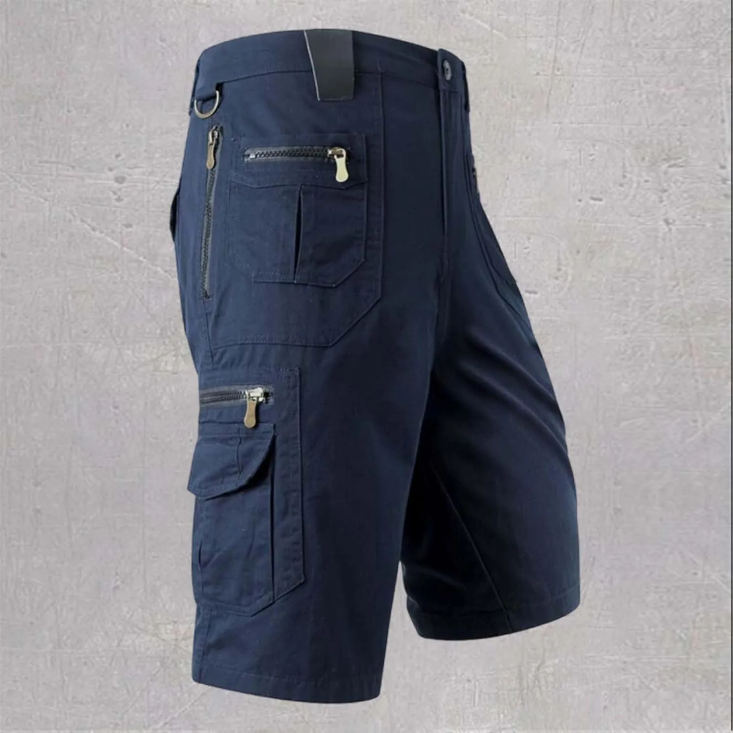 CRNTCEM Mens Straight Leg Cargo Shorts Ripstop Outdoor Quick Dry Fishing Work Hiking Short Lightweight Stretch Casual Shorts