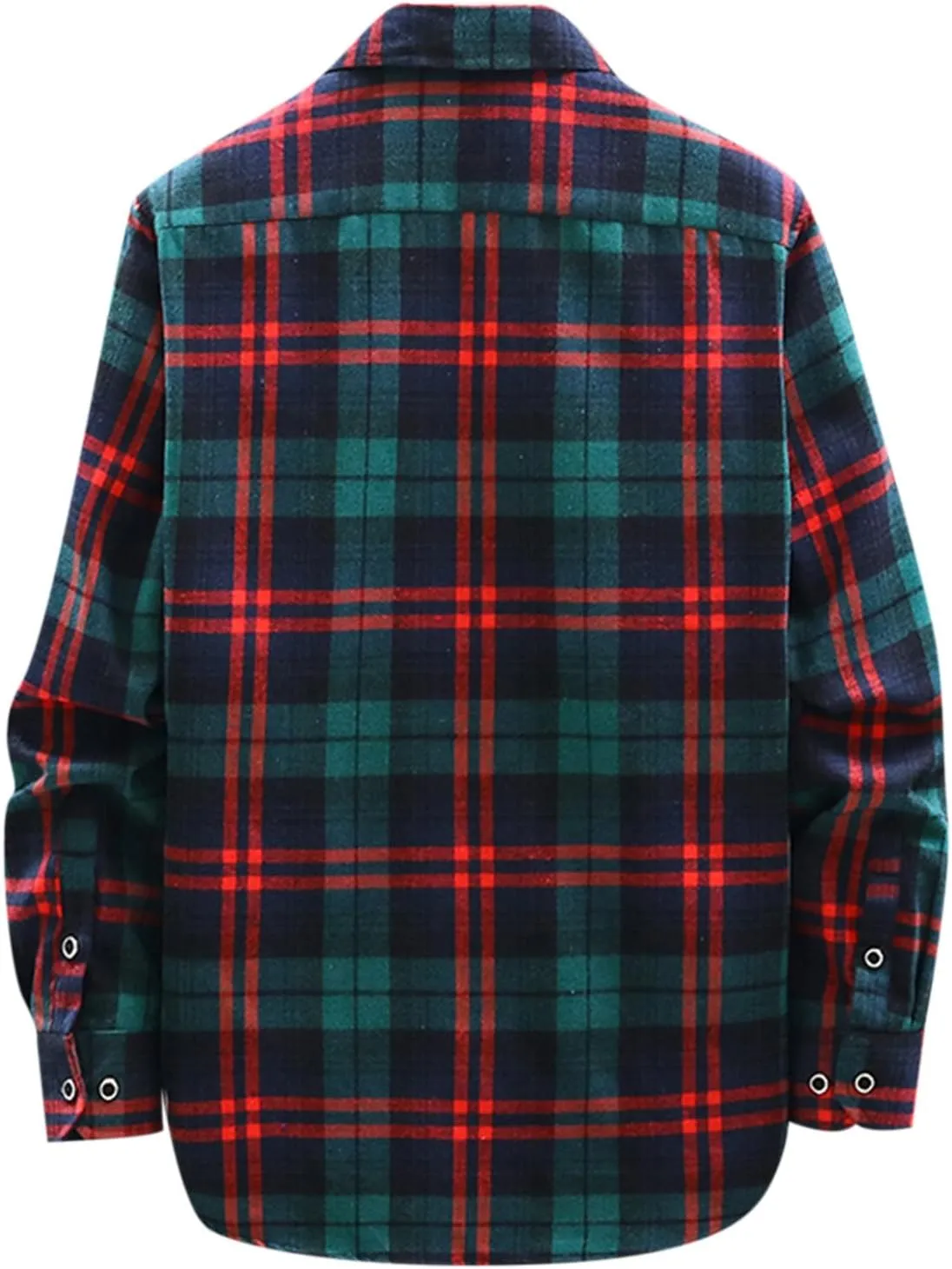 Flannel Shirt for Men,Mens Flannel Plaid Shirts Long Sleeve Flannel Shirt Fashion Casual Cotton Button Down Shirts