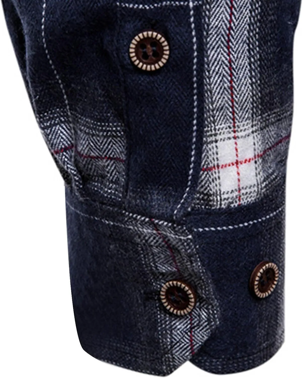 Flannel Shirt for Men,Mens Flannel Plaid Shirts Long Sleeve Flannel Shirt Fashion Casual Cotton Button Down Shirts