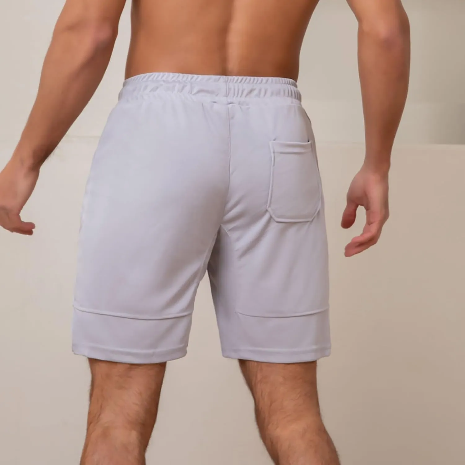Fxbar Men's 7" Swim Trunks Quick Dry with Zipper Pockets Gym Workout Shorts & Beach Swimming Shorts for Men