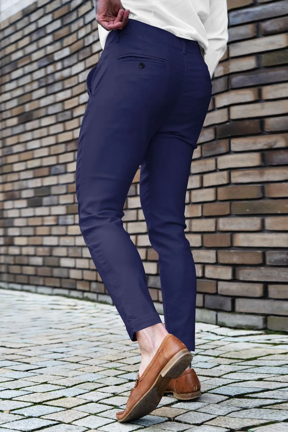 GINGTTO Mens Dress Pants Slim Fit Chino Pants for Men Stretch
