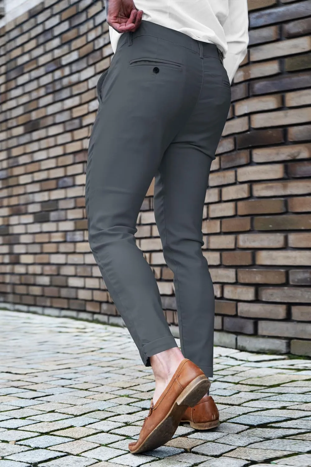 GINGTTO Mens Dress Pants Slim Fit Chino Pants for Men Stretch