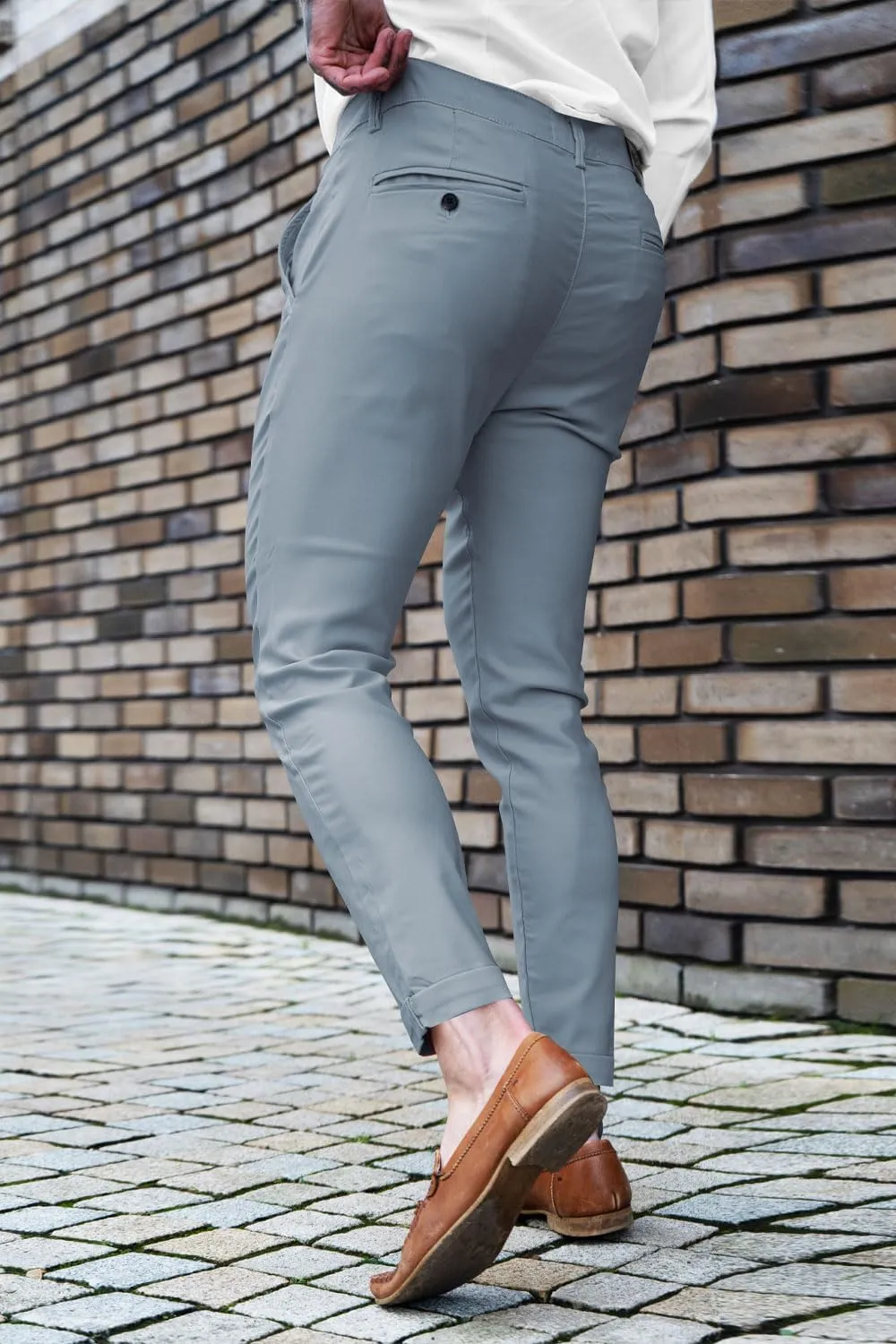 GINGTTO Mens Dress Pants Slim Fit Chino Pants for Men Stretch