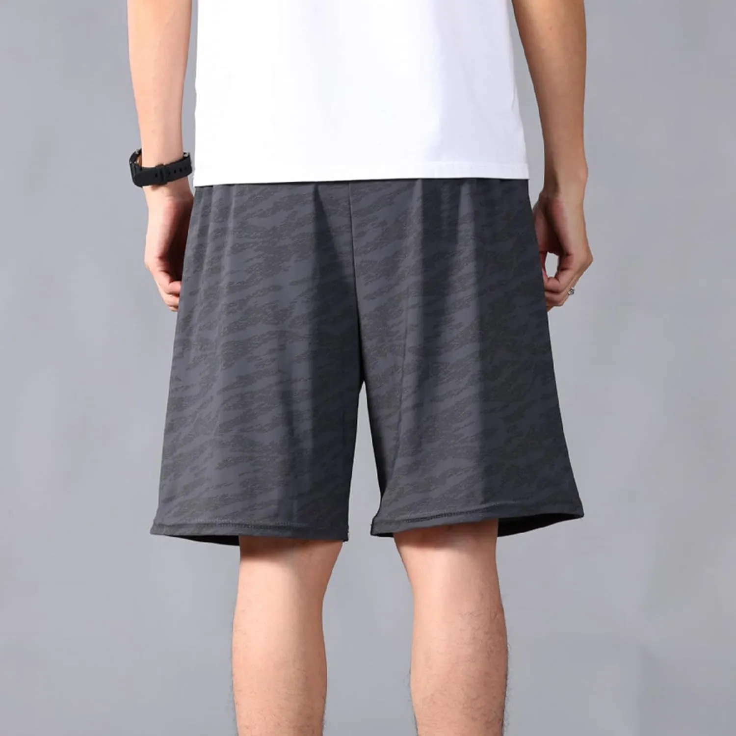 Gym Basketball Mens Shorts with Pockets Quick Dry Workout Athletic Shorts Drawstring Summer Casual Running Pants