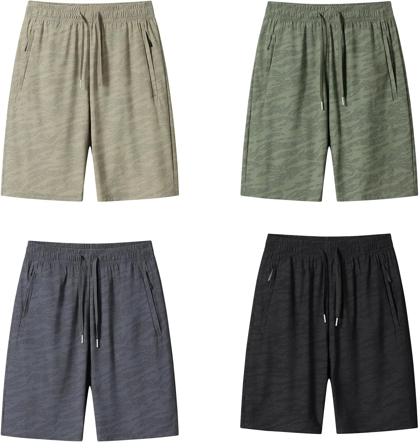 Gym Basketball Mens Shorts with Pockets Quick Dry Workout Athletic Shorts Drawstring Summer Casual Running Pants