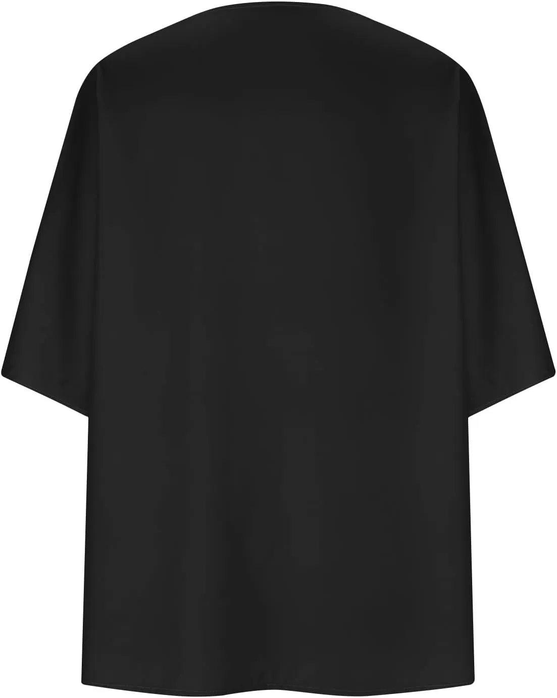 HGps8w Women's 3/4 Sleeve Kimono Cardigan Loose Summer Cover Up Lightweight Open-Front Sun Protection Blouse Tops