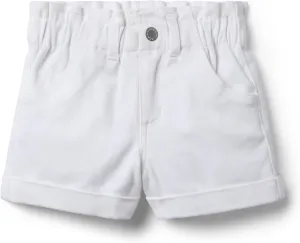 Janie and Jack Girls' White Denim Shorts (Toddler/Little Big Kid)