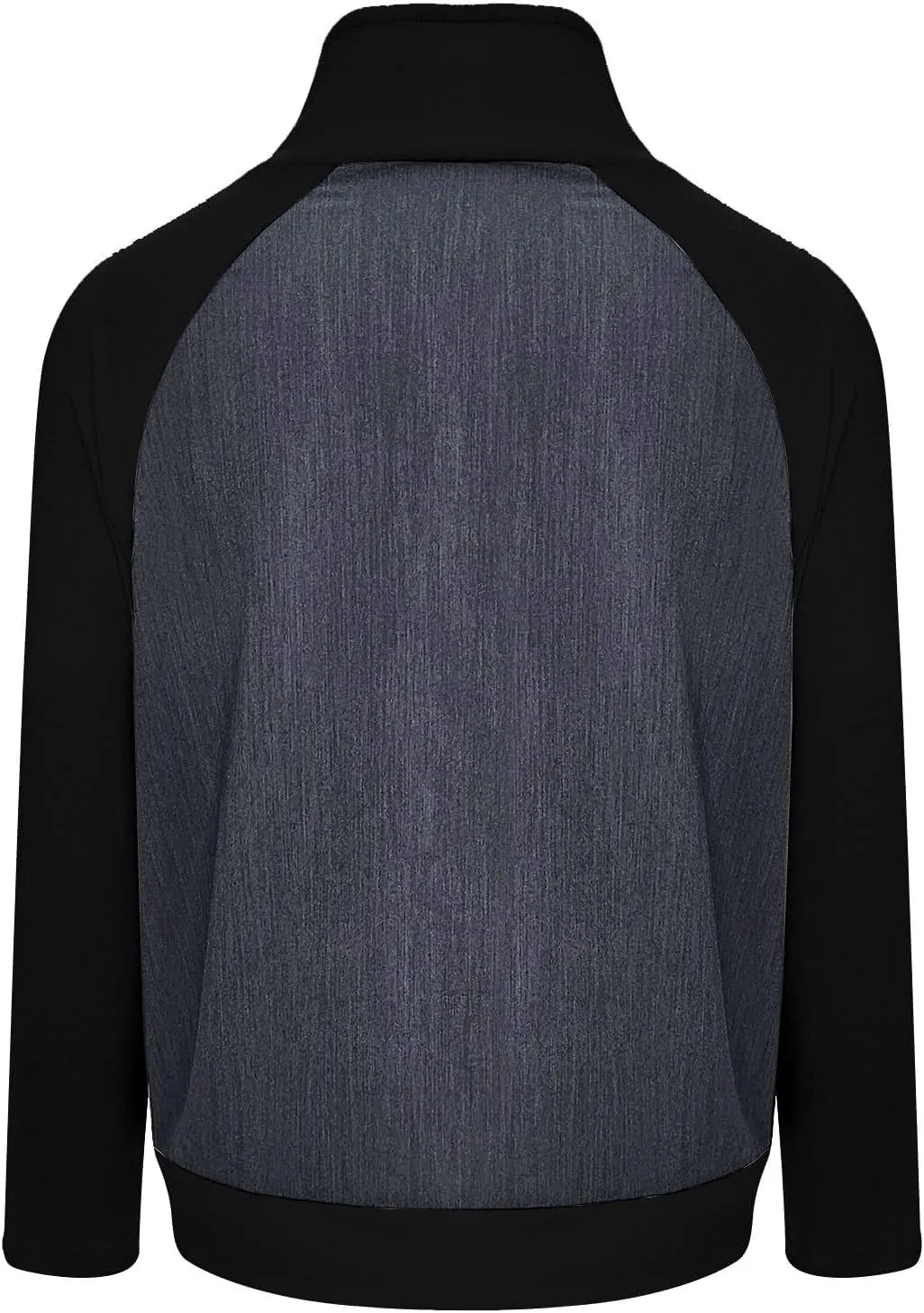 Jean Jacket Women Casual Long Sleeve Mock Neck Full Zipper Color Block Denim Coats Fall Lounge Outwear