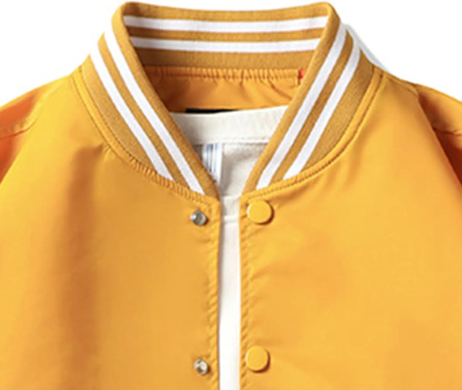 JEsilunmaMY Men's Fashion Cargo Varsity Jackets Lightweight Cotton Baseball Bomber Jackets Full Zip Casual Padded Coats