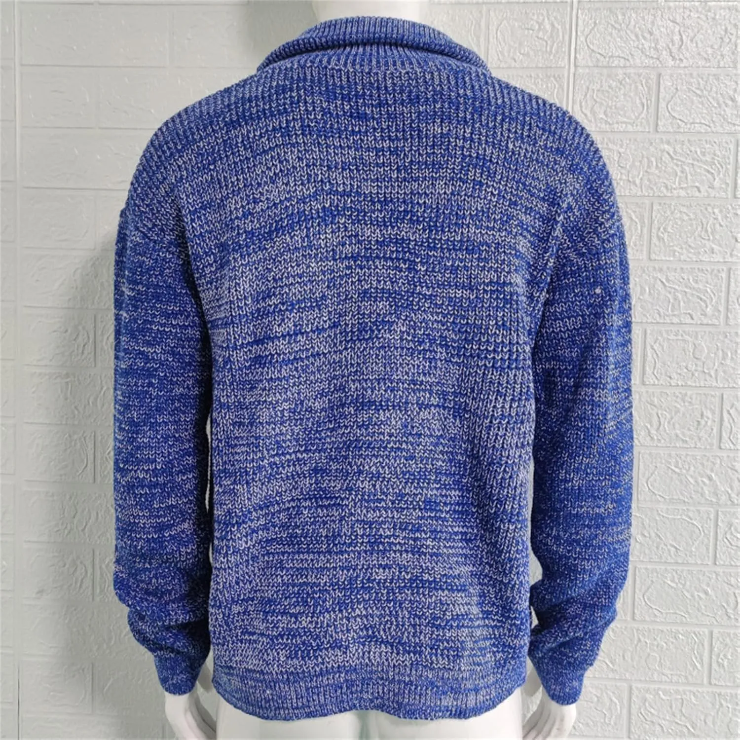 JEsilunmaMY Mens Shawl Collar Button Down Sweaters Casual Open Front Knitted Cardigan Solid Color Fall Winter Sweater Coats