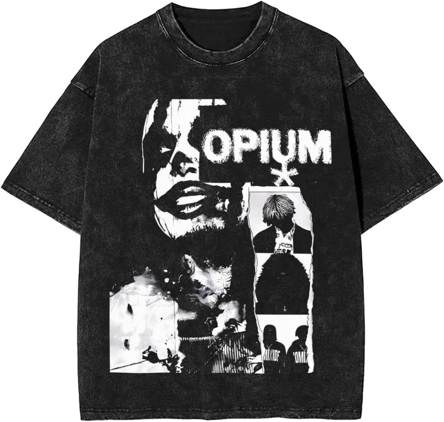 Man'S Streetwear Oversized Funny T Shirt Short Sleeve Unisex Teens Cotton Tshirts