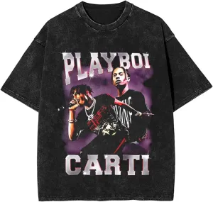 Man'S Streetwear Oversized Funny T Shirt Short Sleeve Unisex Teens Cotton Tshirts