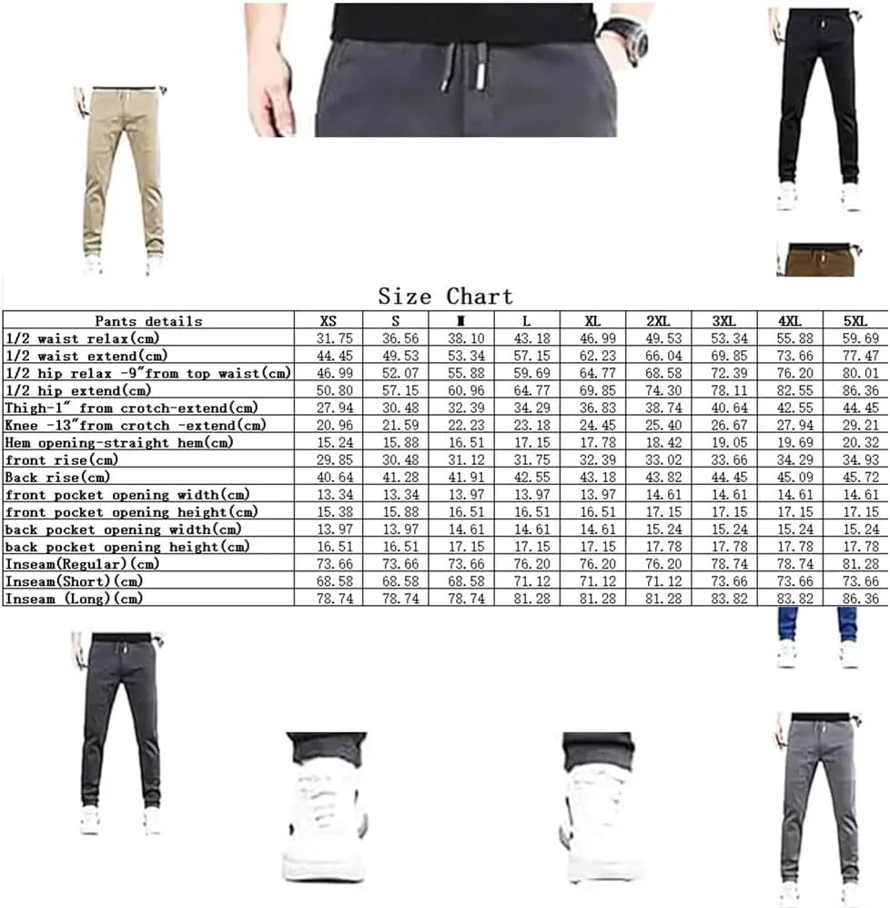 Manzera Stretch Cargo Pants,Mencomfy Hiking, Multipants - High Stretch Multi-Pocket Durable Cargo Pants
