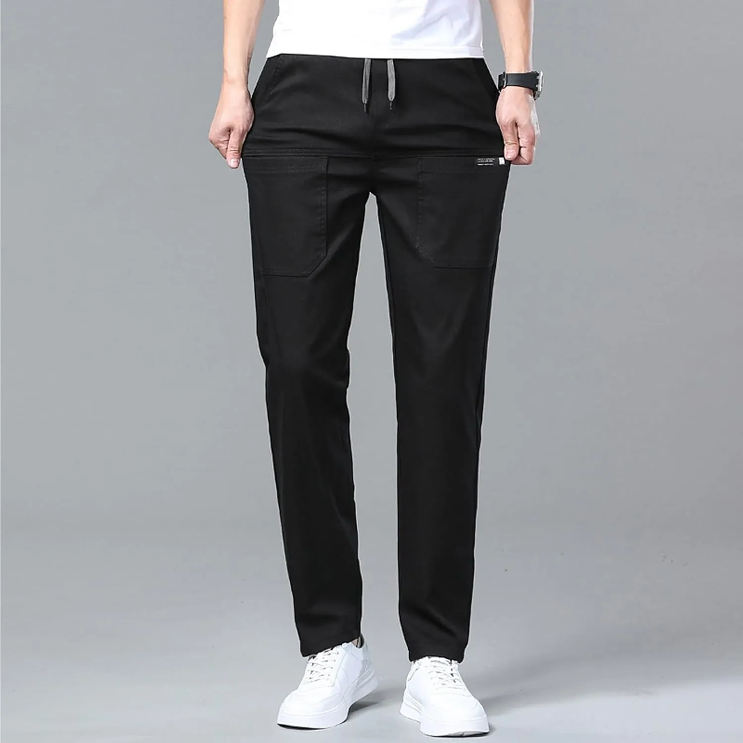 Mencomfy Cargo Pants, MultiPants - High Stretch Multi-Pocket Durable Cargo Pants for Men