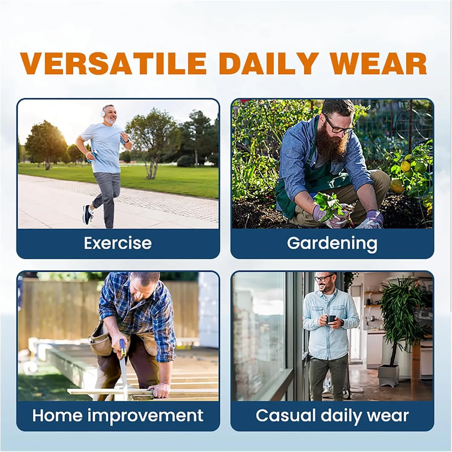 Mencomfy Cargo Pants, MultiPants - High Stretch Multi-Pocket Durable Cargo Pants, Men's Comfort Trousers