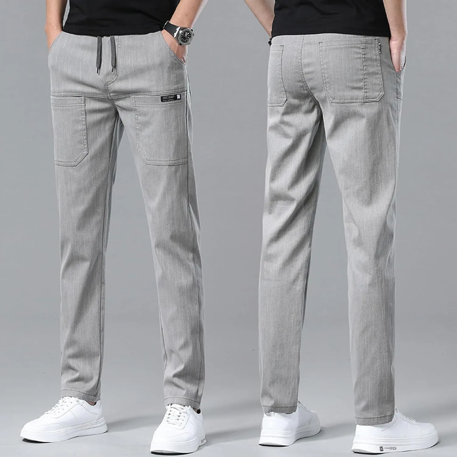 Mencomfy Cargo Pants, MultiPants - High Stretch Multi-Pocket Durable Cargo Pants, Men's Comfort Trousers