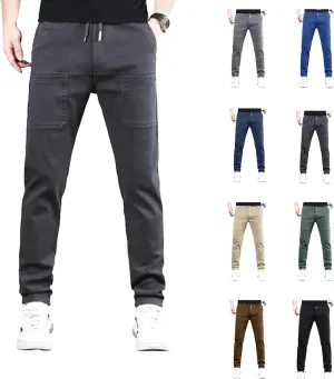 Mencomfy Cargo Pants, MultiPants - High Stretch Multi-Pocket Durable Cargo Pants, Men's Comfort Trousers