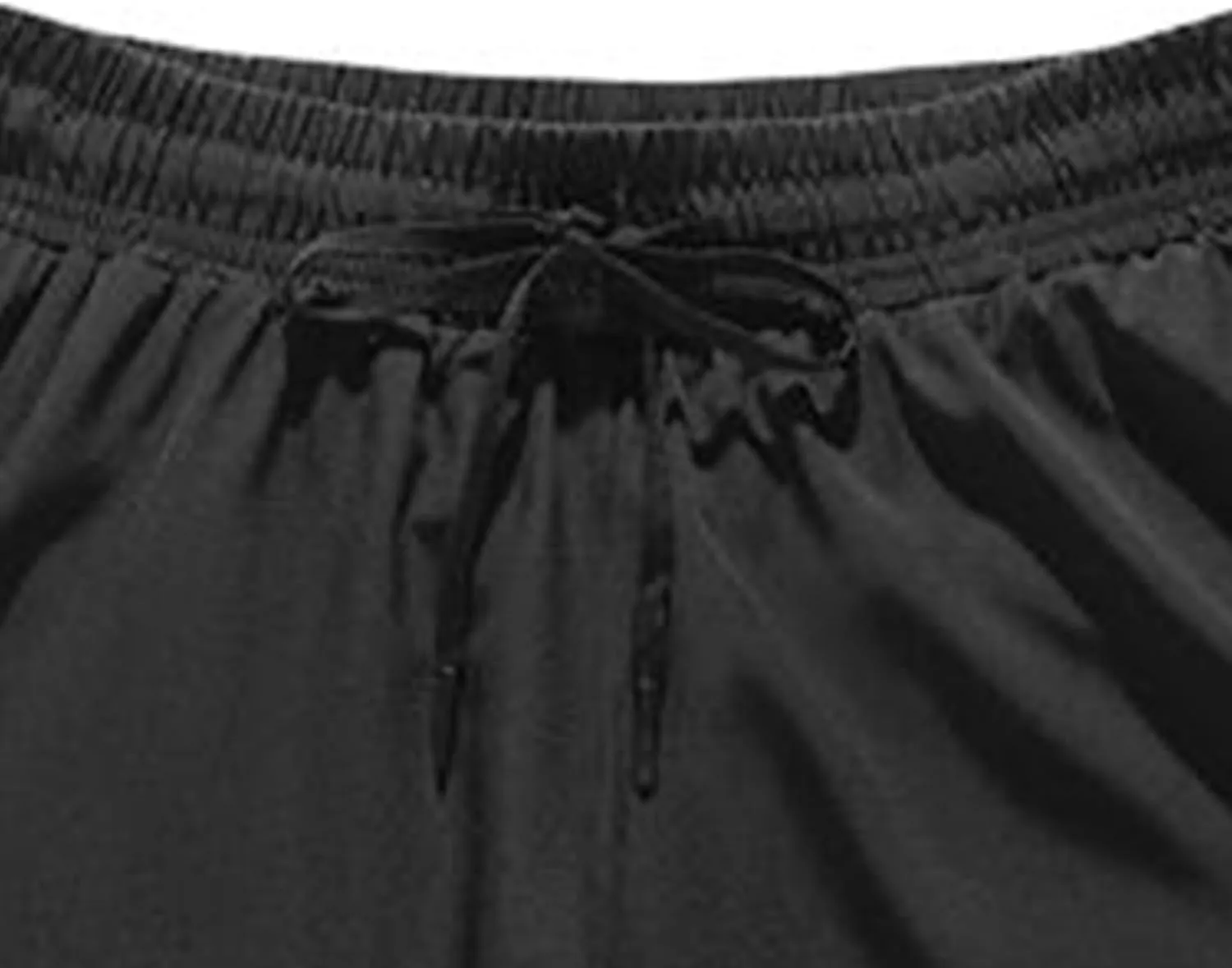 Mens 5" Gym Running Shorts Elastic Drawstring Waist Sweat-Shorts 2 in 1 Quick Dry Workout Athletic Short Pants