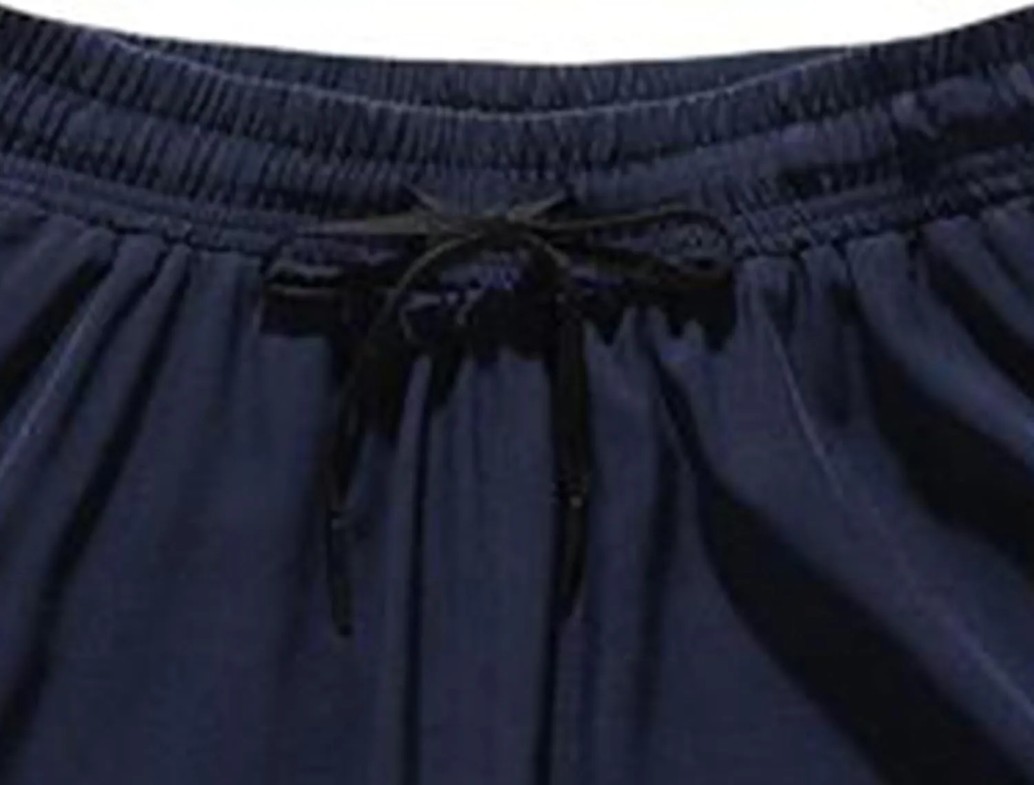 Mens 5" Gym Running Shorts Elastic Drawstring Waist Sweat-Shorts 2 in 1 Quick Dry Workout Athletic Short Pants