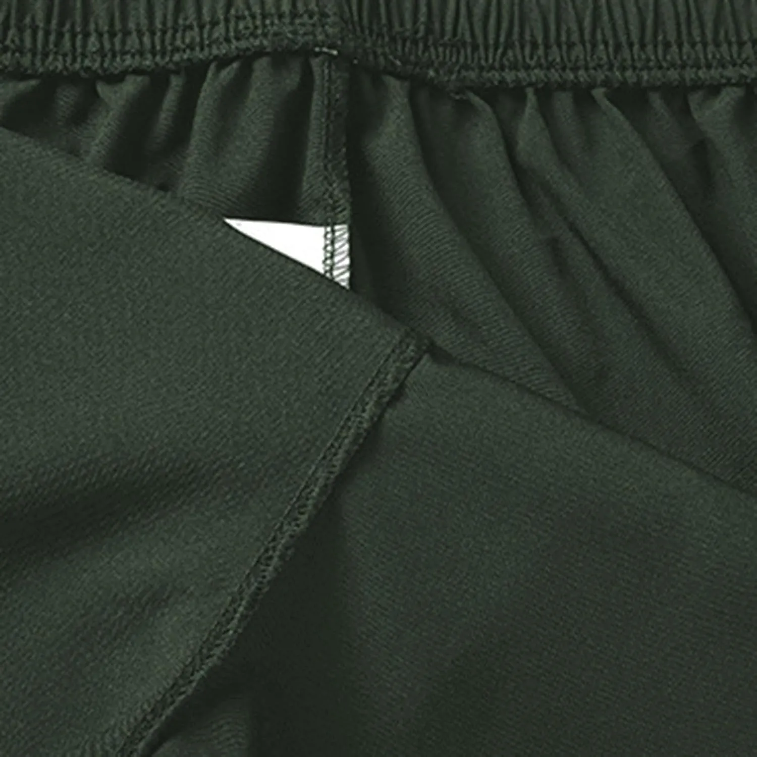 Men's Active Quick Dry Shorts Ice Silk Drawstring Elastic Waisted Athletic Shorts Running Gym Workout Casual Short Pants