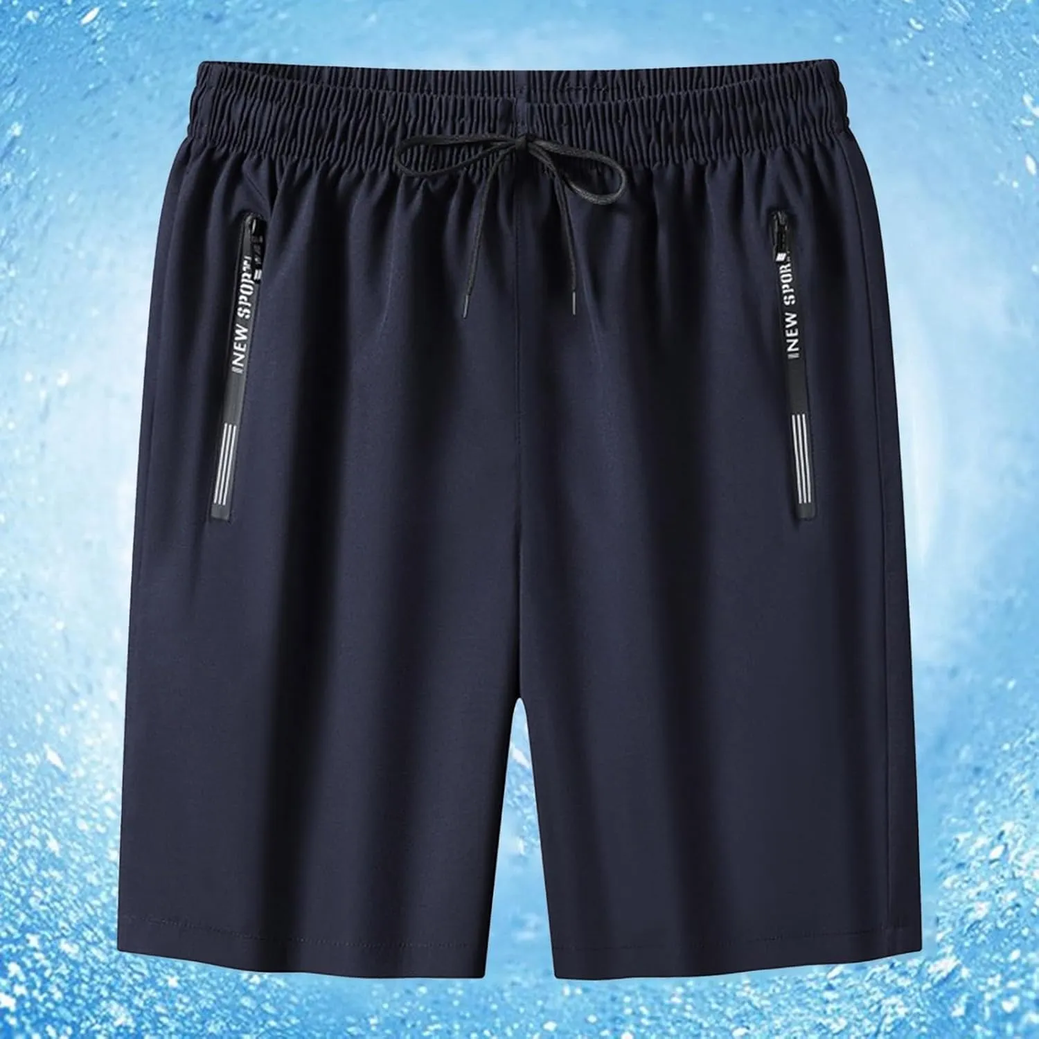 Mens Athletic Wear Summer Men's Casual Shorts Breathable Ice Silk Athletic Loungewear Beachwear Sporty Cargo