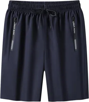 Mens Athletic Wear Summer Men's Casual Shorts Breathable Ice Silk Athletic Loungewear Beachwear Sporty Cargo
