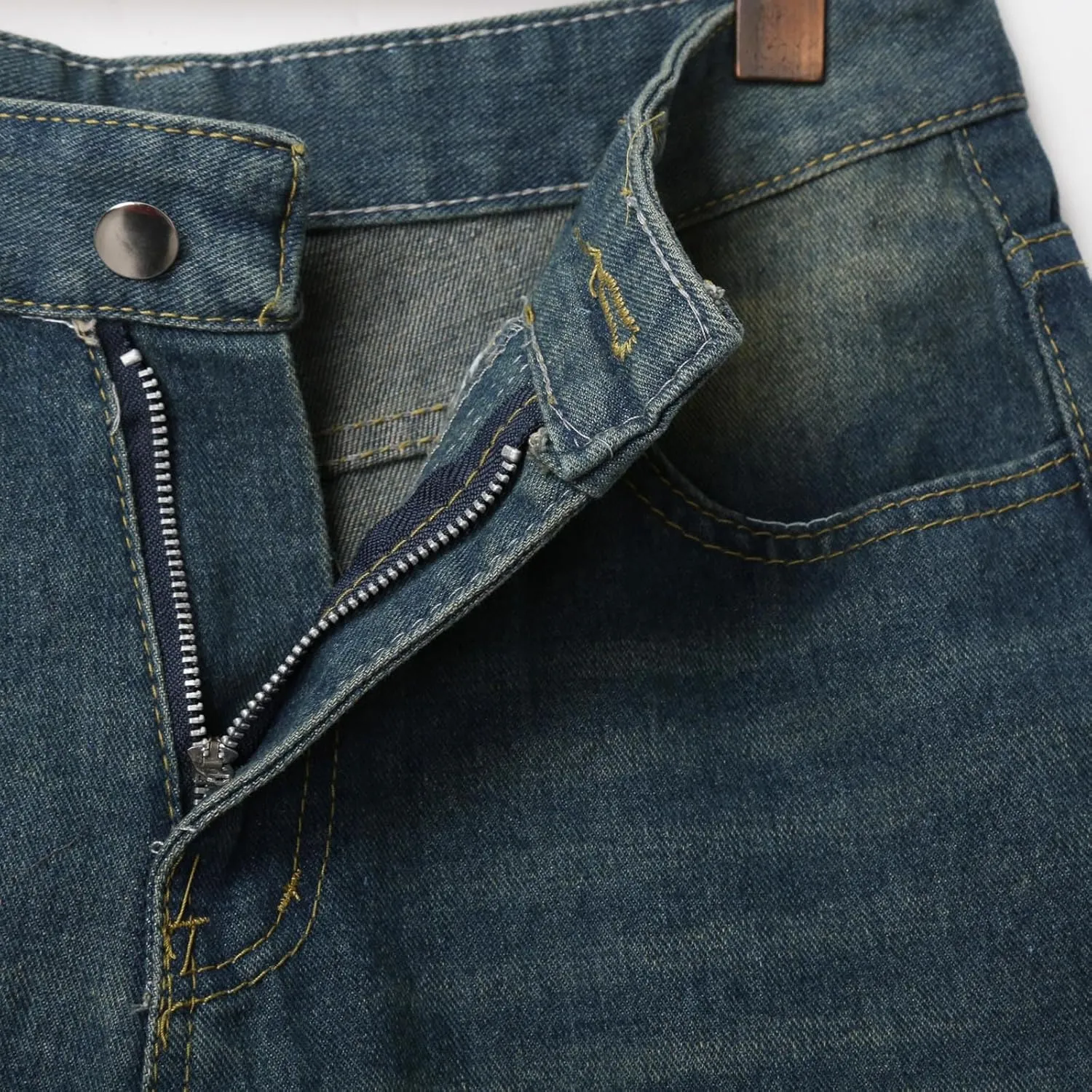 Mens Baggy Denim Jorts Y2K Loose Fit Hip Hop Jean Shorts Casual Mid Jeans Trendy Outfits