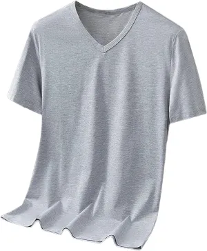 Men's Big and Tall T-Shirs Summer UPF 50  Sun Protection Short Sleeve Tee Shirts Rash Guard Quick Dry Fishing Tees Top