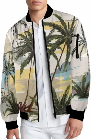 Mens Bomber Jacket Vintage Style Bomber Jacket Men Men's Casual Varsity Jacket Vintage Lightweight Bomber Jackets