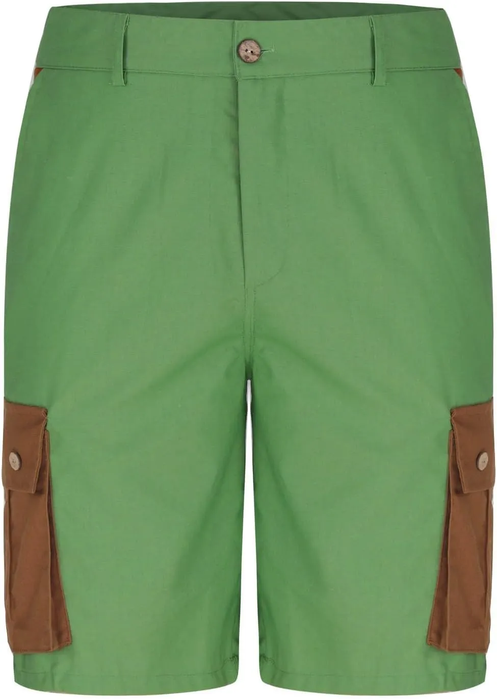 Mens Cargo Shorts Linen Drawstring Straight Casual Bottoms with Multiple Pockets Fashion Patchwork Beach Shorts