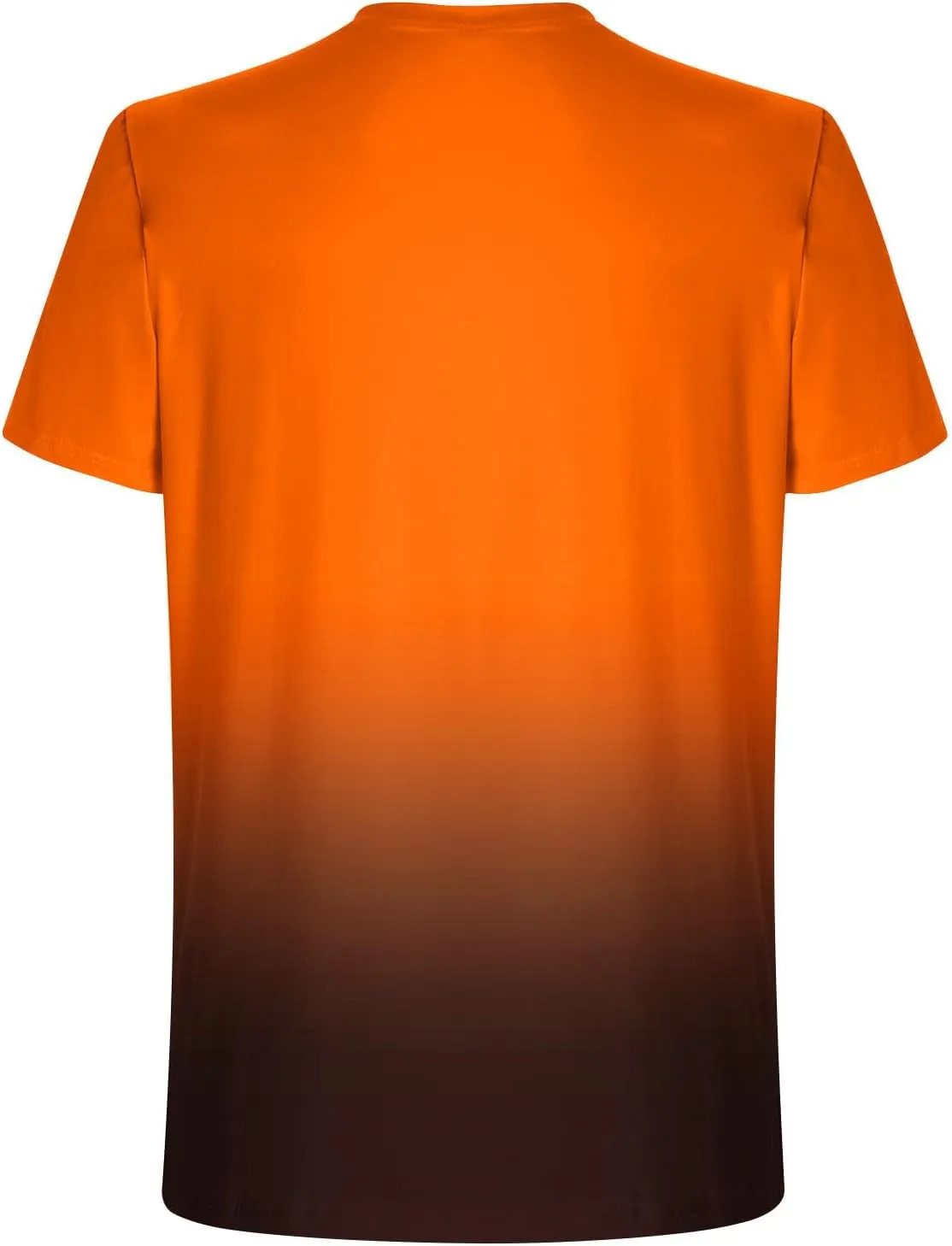 Men's Casual Printed Short Sleeve T Shirt Lightweight Gradient Crewneck Tees Summer Fashion Athletic Gym Tee Shirts