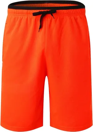 Mens Casual Quick Dry Shorts Summer Lightweight Active Athletic Gym Shorts Running Sports Shorts