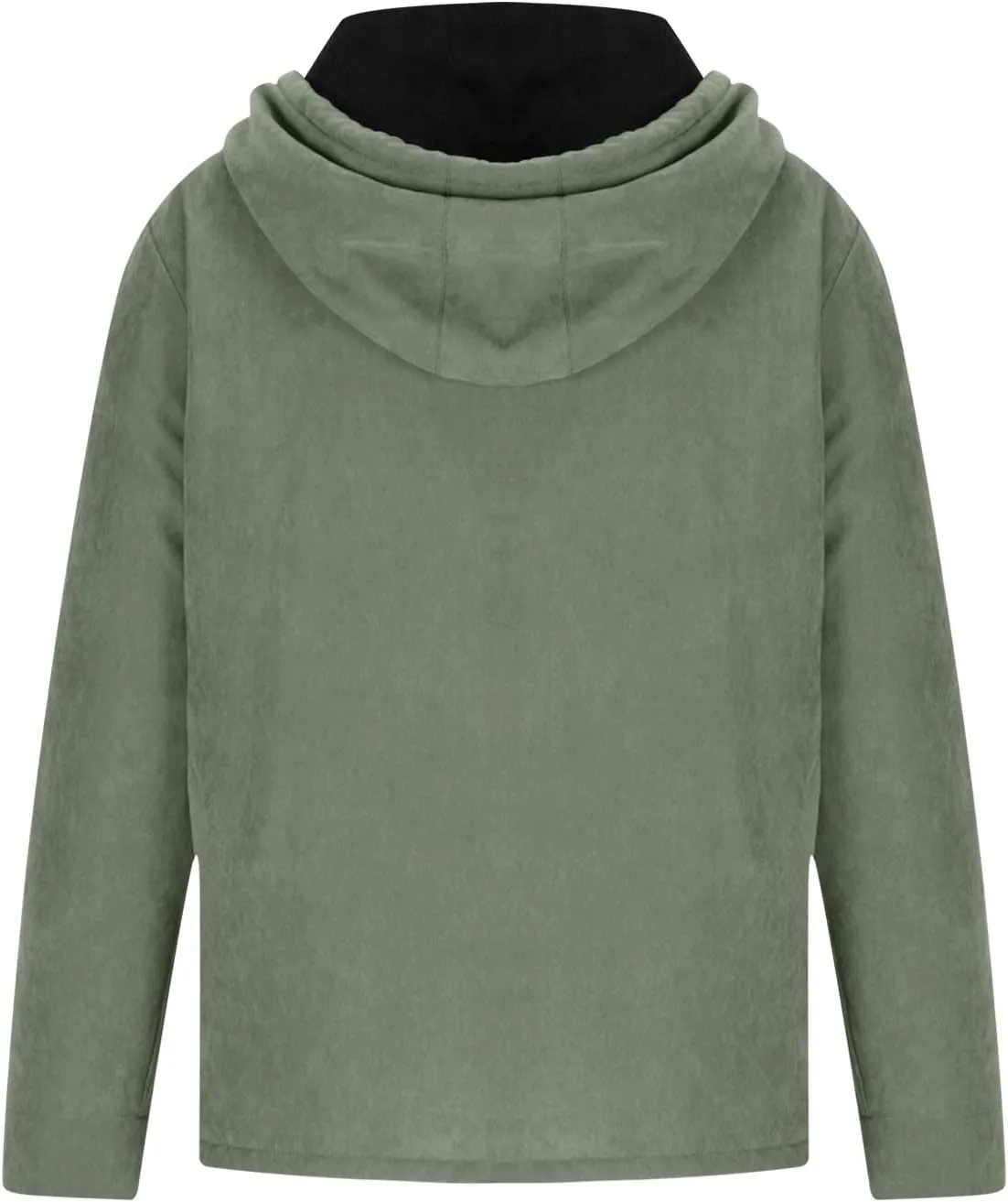 Men's Fleece Lined Hooded Winter Jackets Coats Thicken Warm Hoodie Sweatshirt Jacket with Multi Pockets