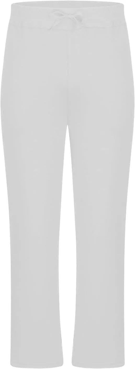 Mens Fleece Sweatpants Heavyweight Casual Athletic Track Pants Open Bottom Baggy Pants with Pockets Joggers